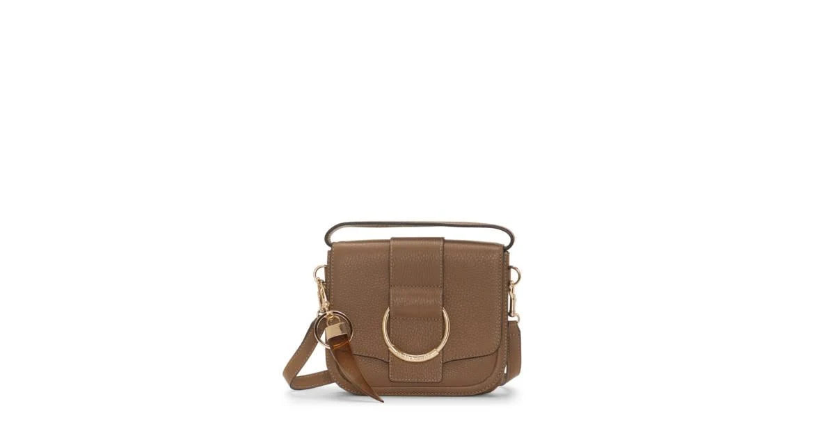 Leather Flap Crossbody X258443