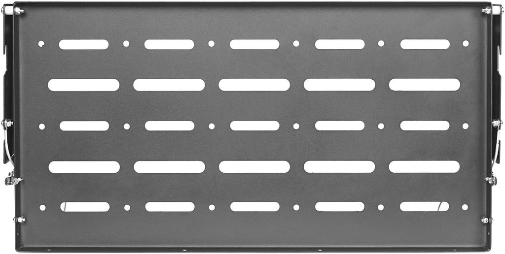 Foldable Metal Tailgate Storage Rack for Jeep Wrangler JK Pack of 2 G2624