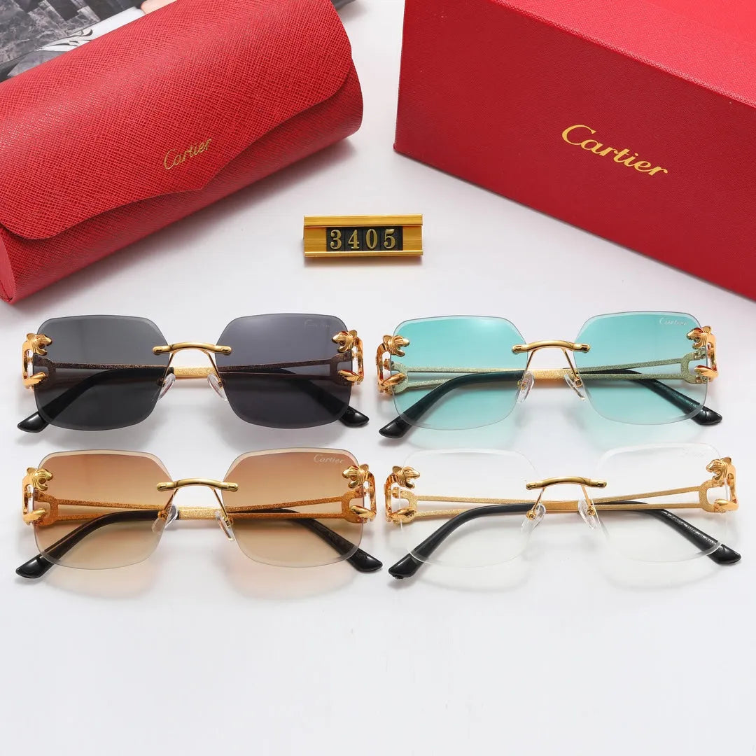 Leopard Frame Polarized Sunglasses H6228