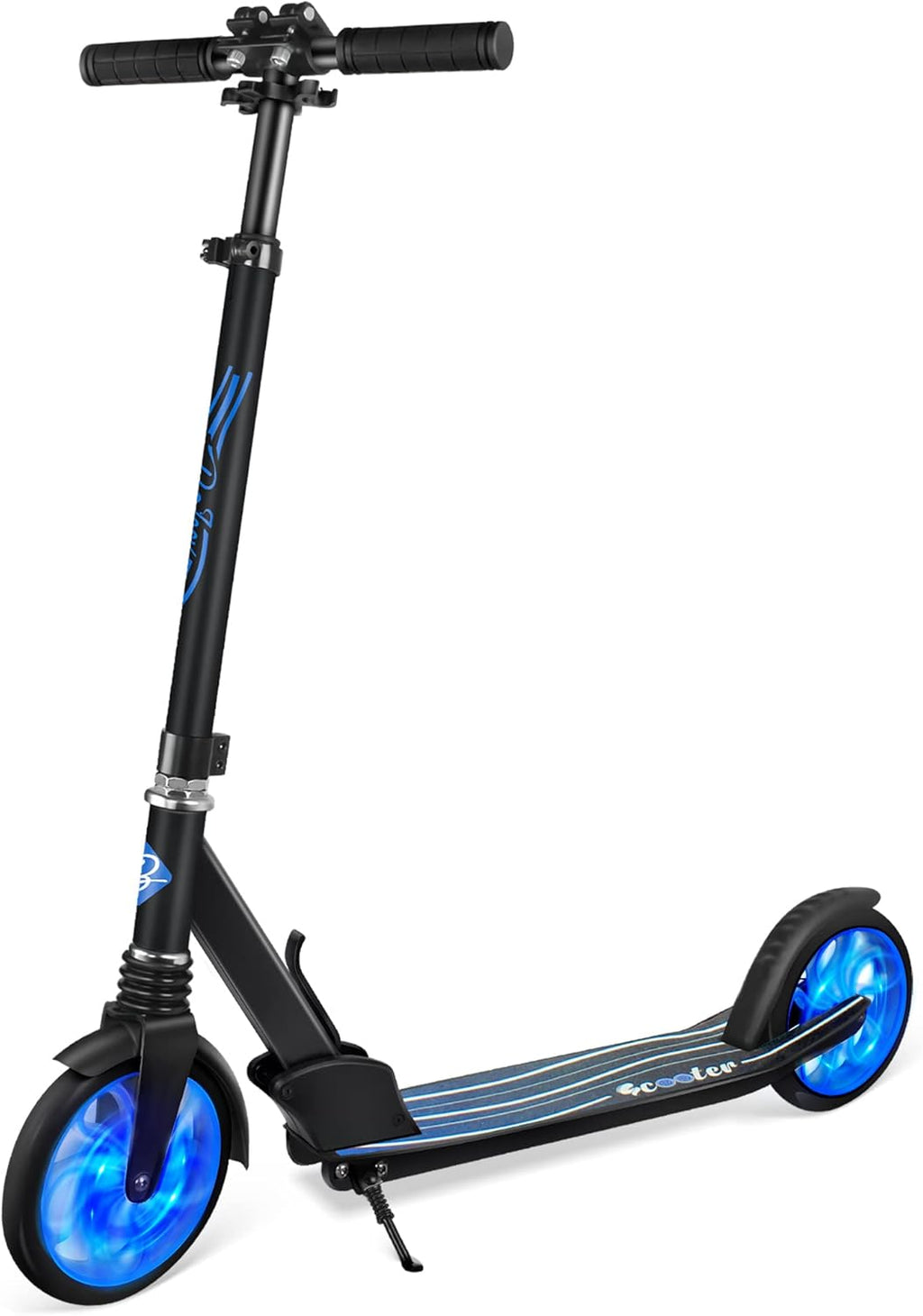 Foldable 2 Wheel Kick Scooter with Carry Strap G72218