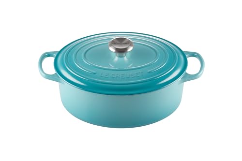 Enameled Cast Iron Oval Dutch Oven, 9.5 qt. H640