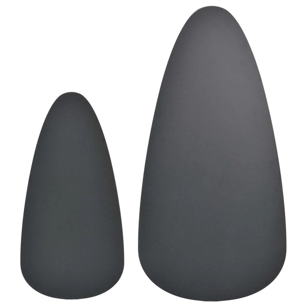 2 Piece Black High Gloss Coffee Table Set Z276294