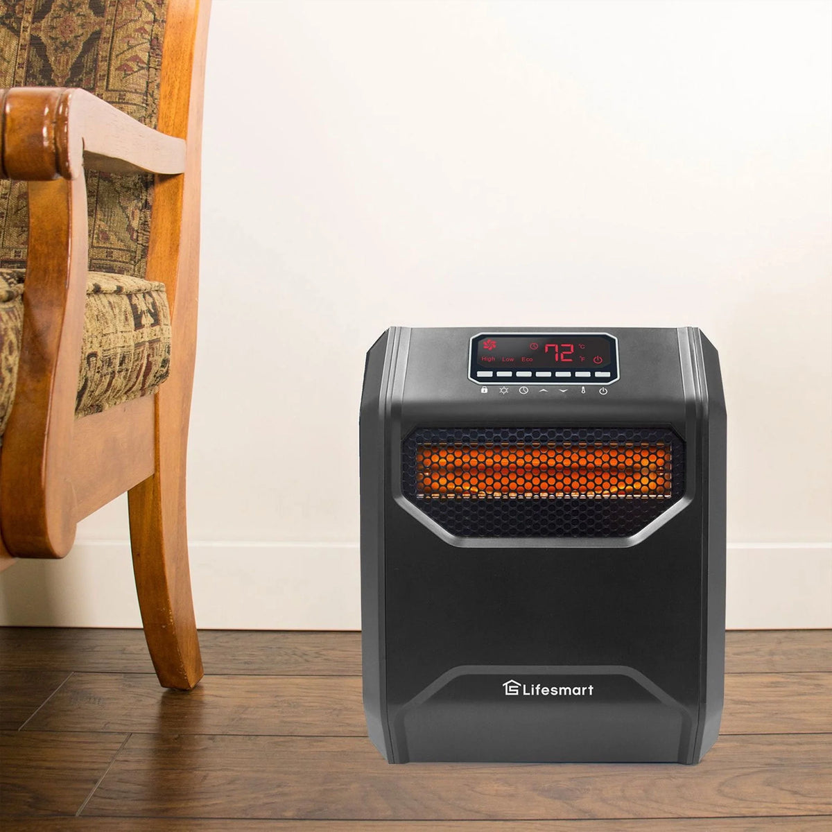 1500W 6 Element Infrared Large Room Space Heater W12577