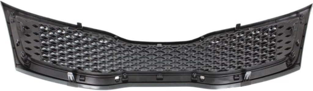 Black Grille Assembly with Chrome Molding O14423