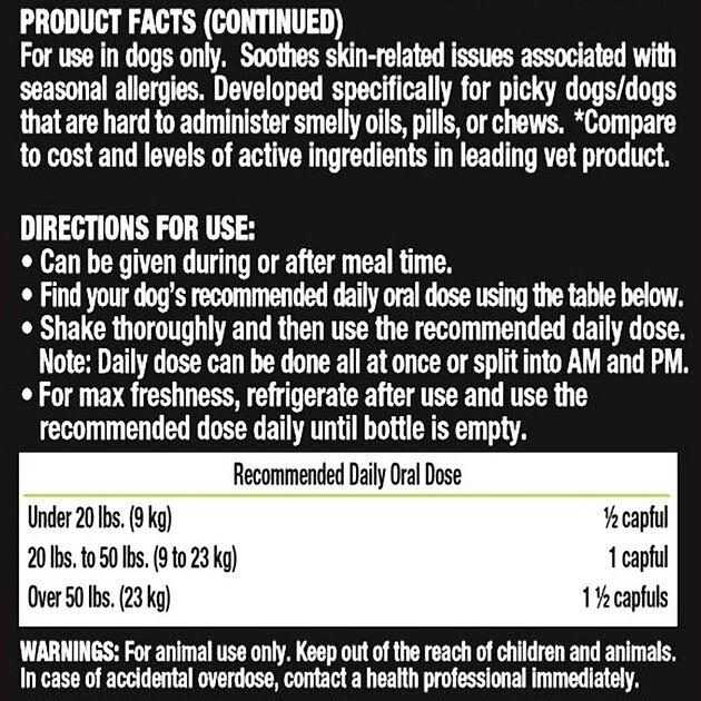 Dog Allergy Support Formula C234002
