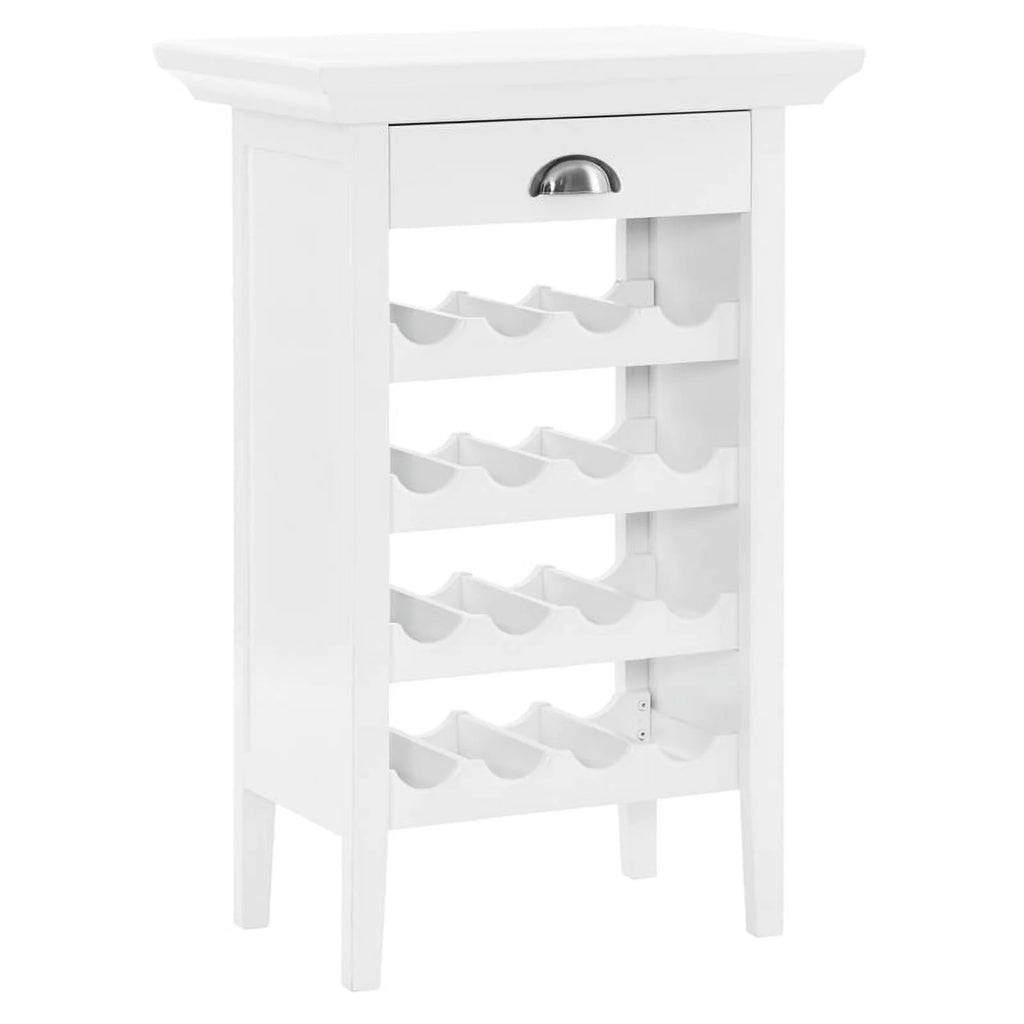 White Wood Wine Cabinet L89748