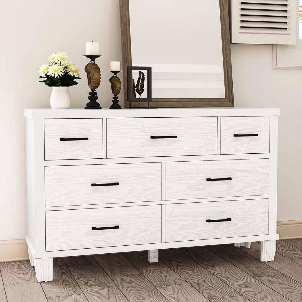 Grey 5 Drawer Dresser R1981