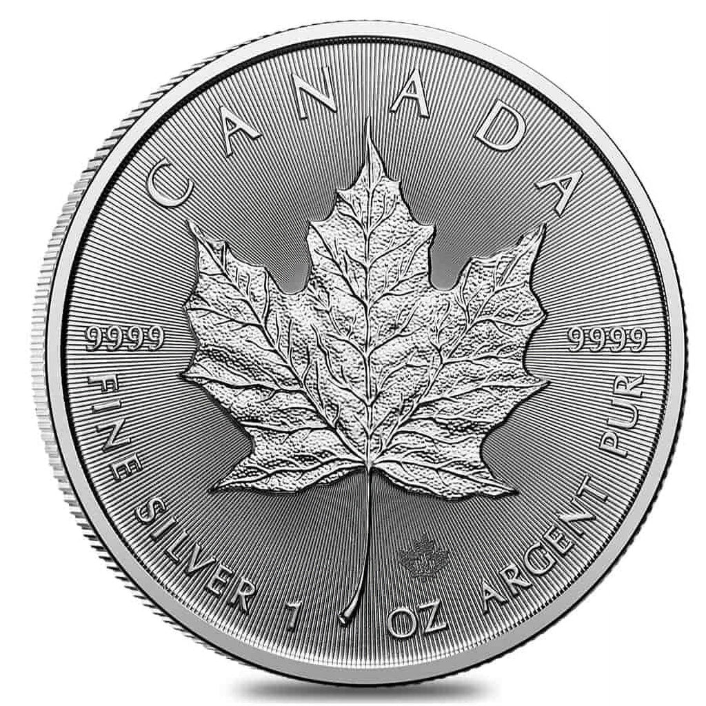 1 oz Canadian Silver Maple Leaf Coin R28907
