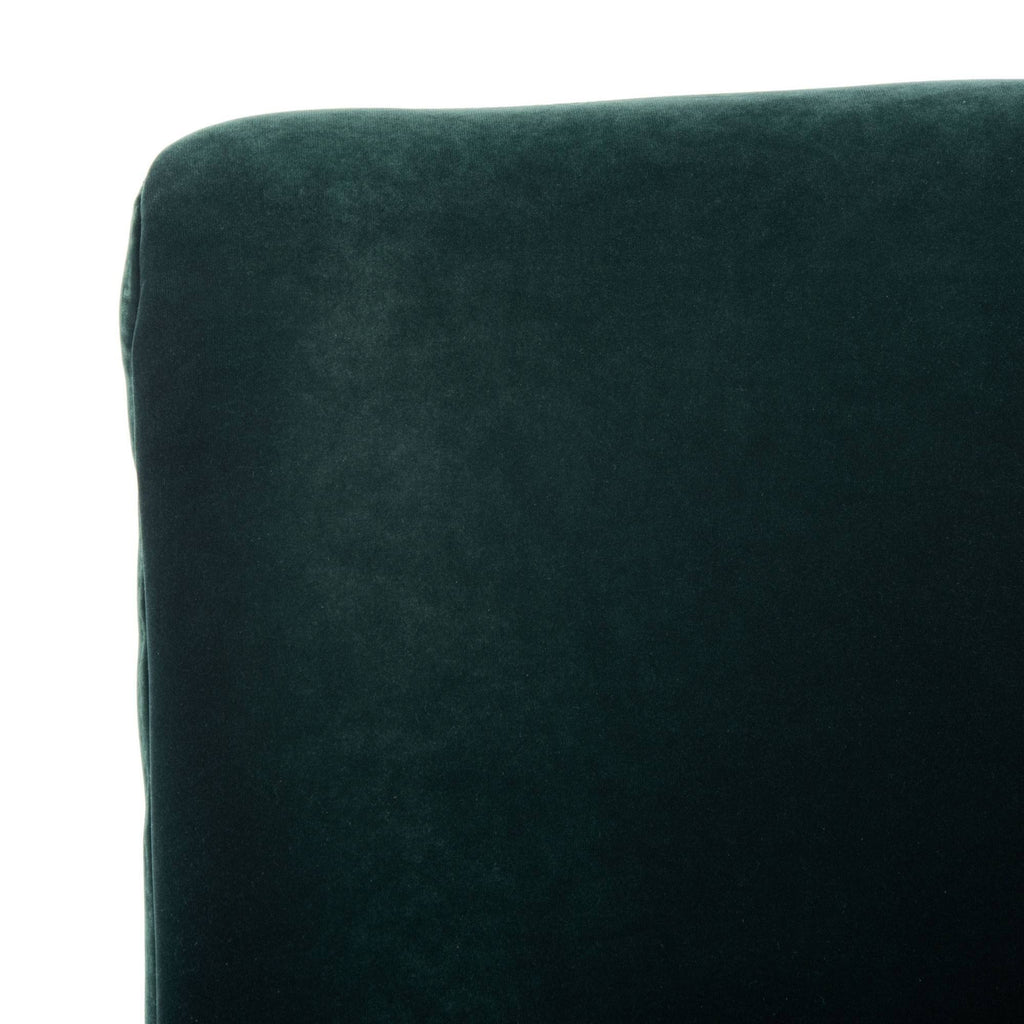 Hunter Green Velvet Dining Chair B4111