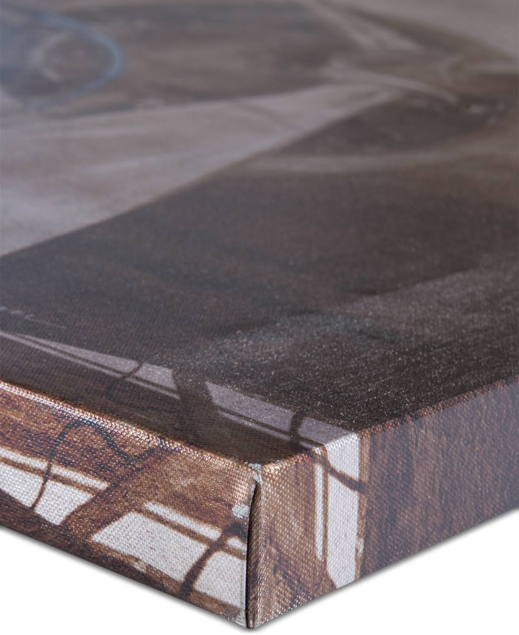 Silver Metallic Canvas B588