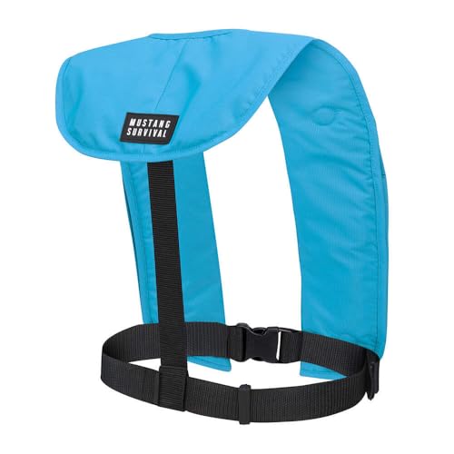 Azure Blue Manual Inflatable PFD O724446