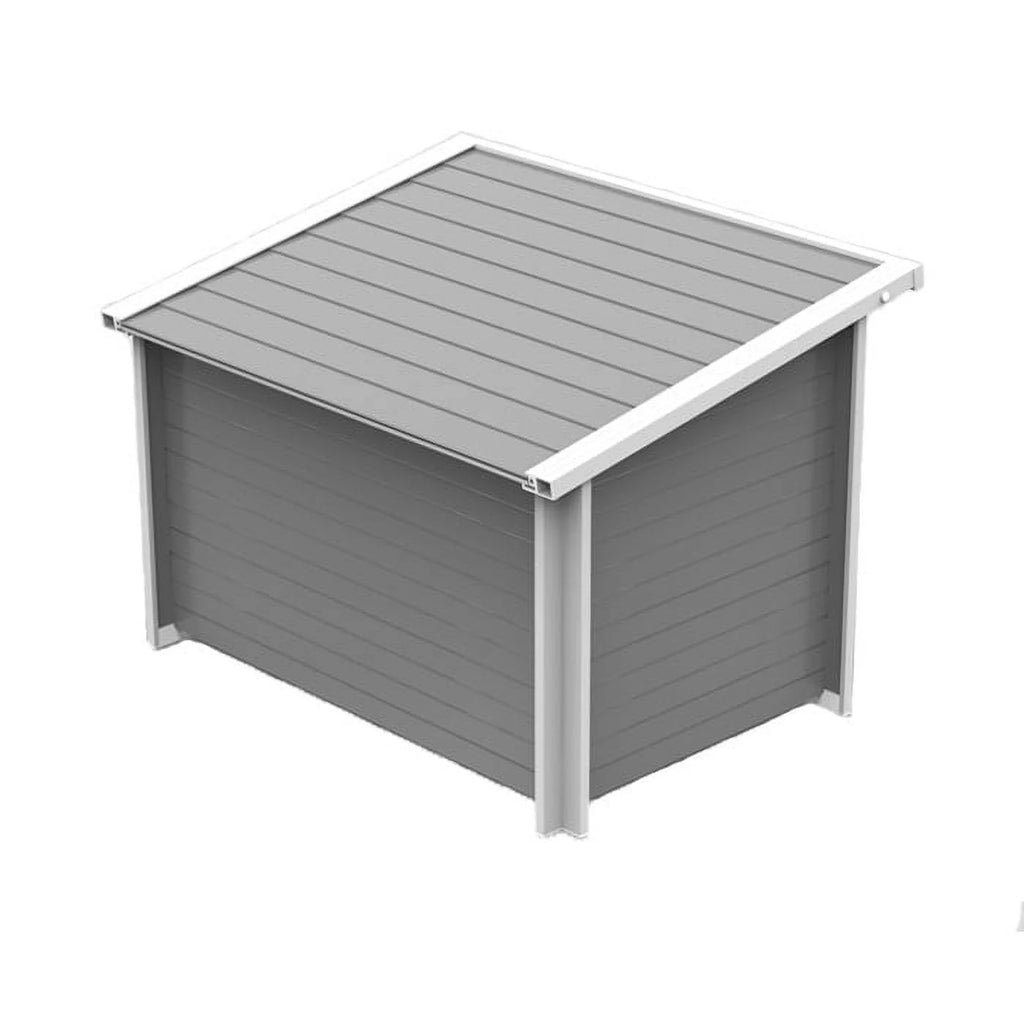 Gray Jumbo Dog House O4633