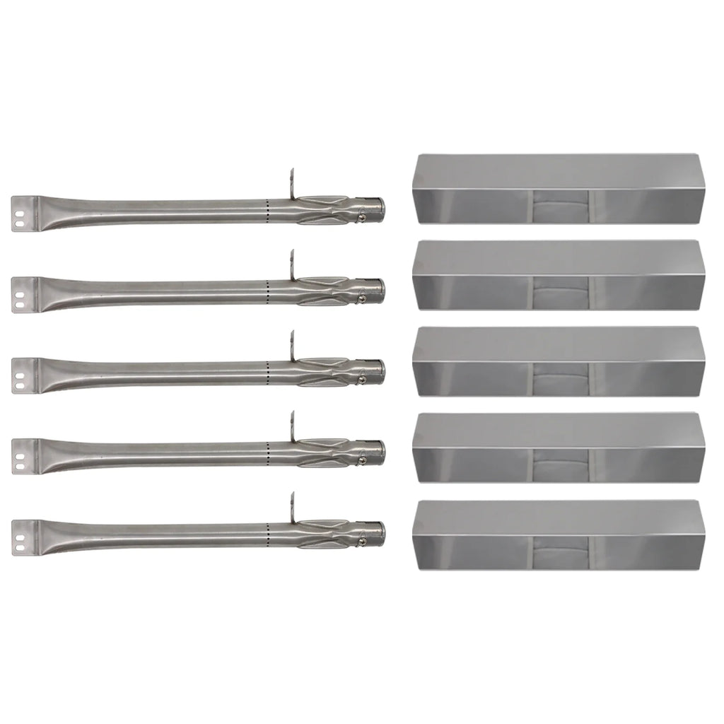 5-Pack Stainless Steel BBQ Gas Grill Tube Burner Replacement Parts G927