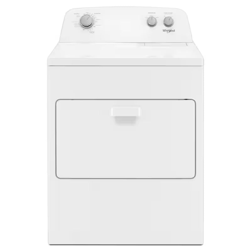 7.0 cu. ft. White Gas Dryer N41643