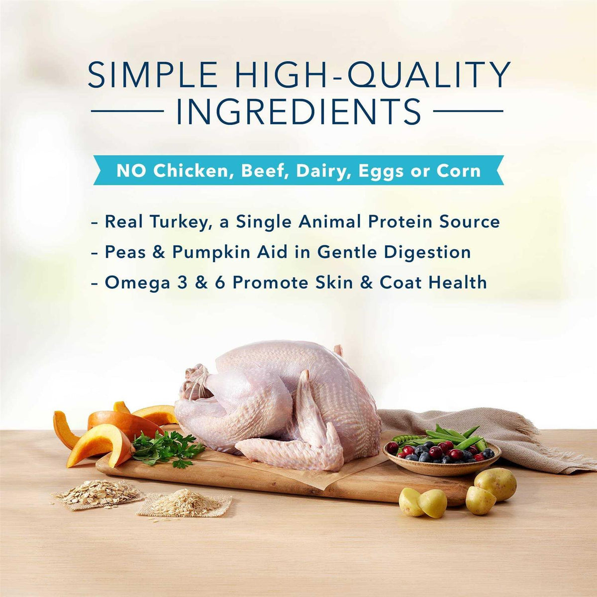 Turkey & Potato Small Breed Dry Dog Food C9733