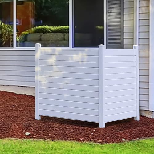 48"W X 48"H Outdoor Freestanding Vinyl Privacy Screen K4732