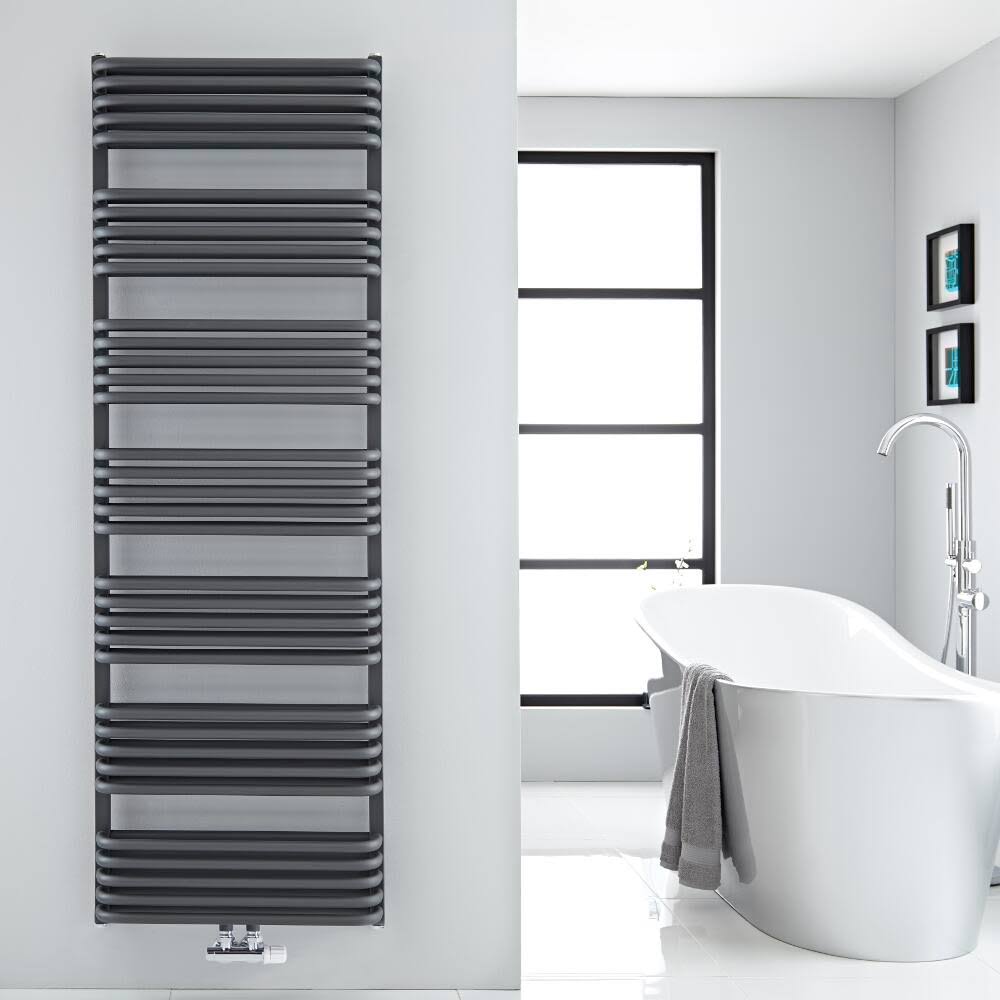 Anthracite Hydronic Towel Warmer W833374