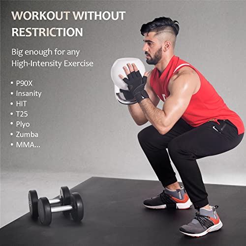 Extra Wide Large 7mm Thick Exercise Mat R19713