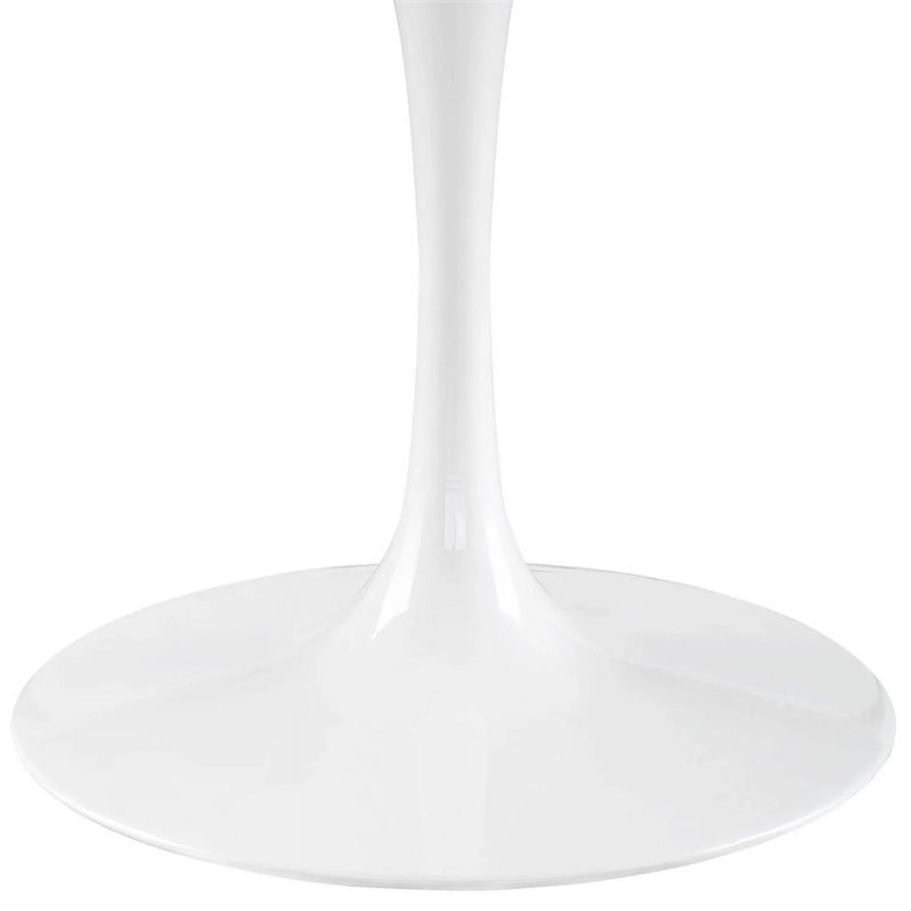 60" Round White Dining Table E888