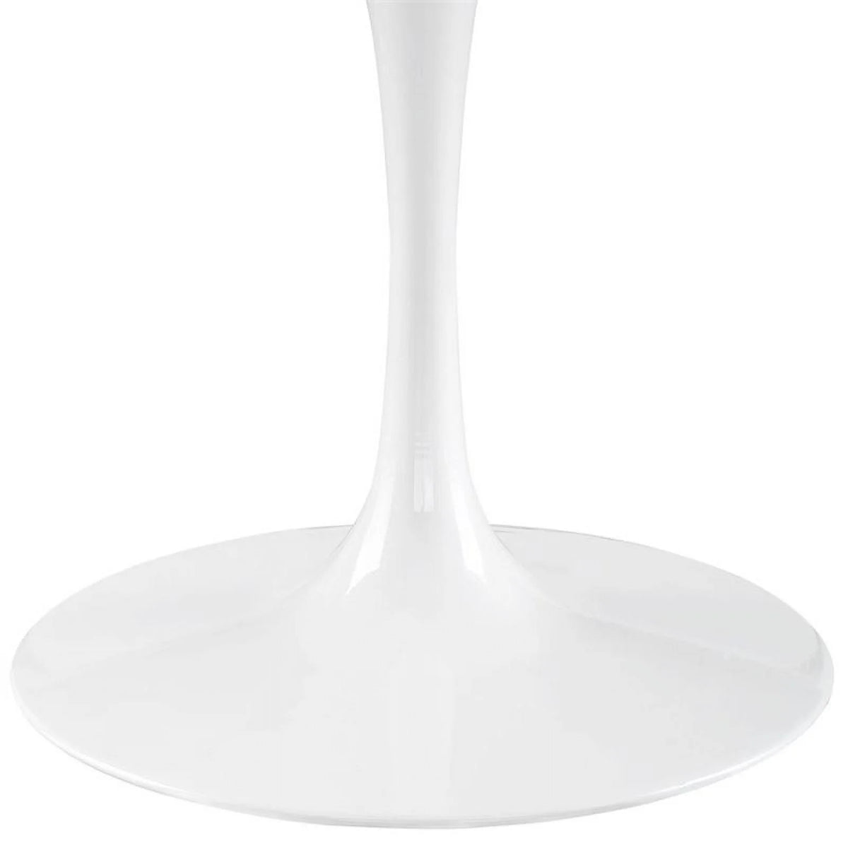 60" Round White Dining Table E888