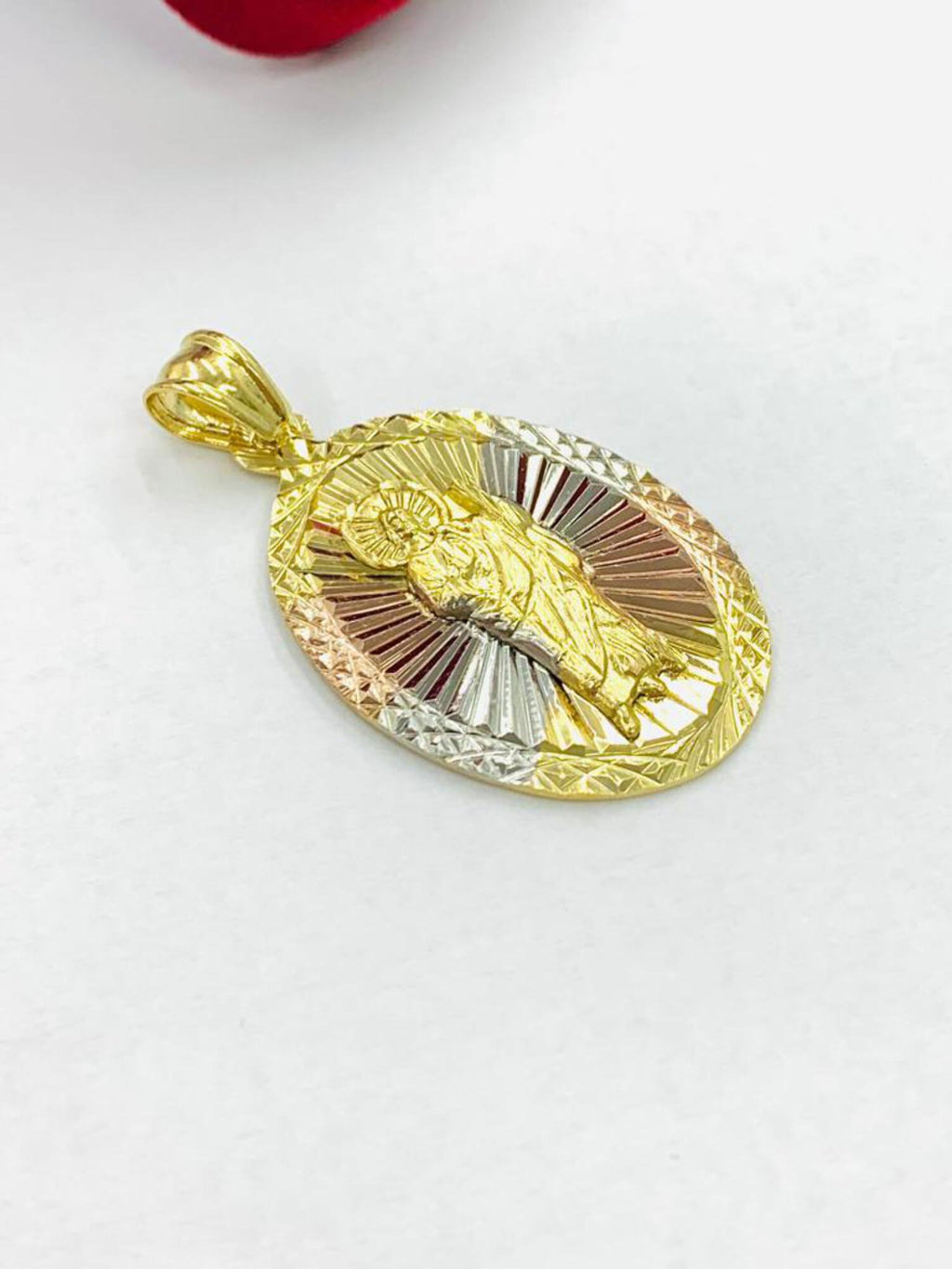 20" Gold Filled Saint Jude Pendant Necklace Z862392