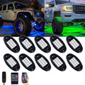 RGB LED Rock Lights 10 Pods A8195
