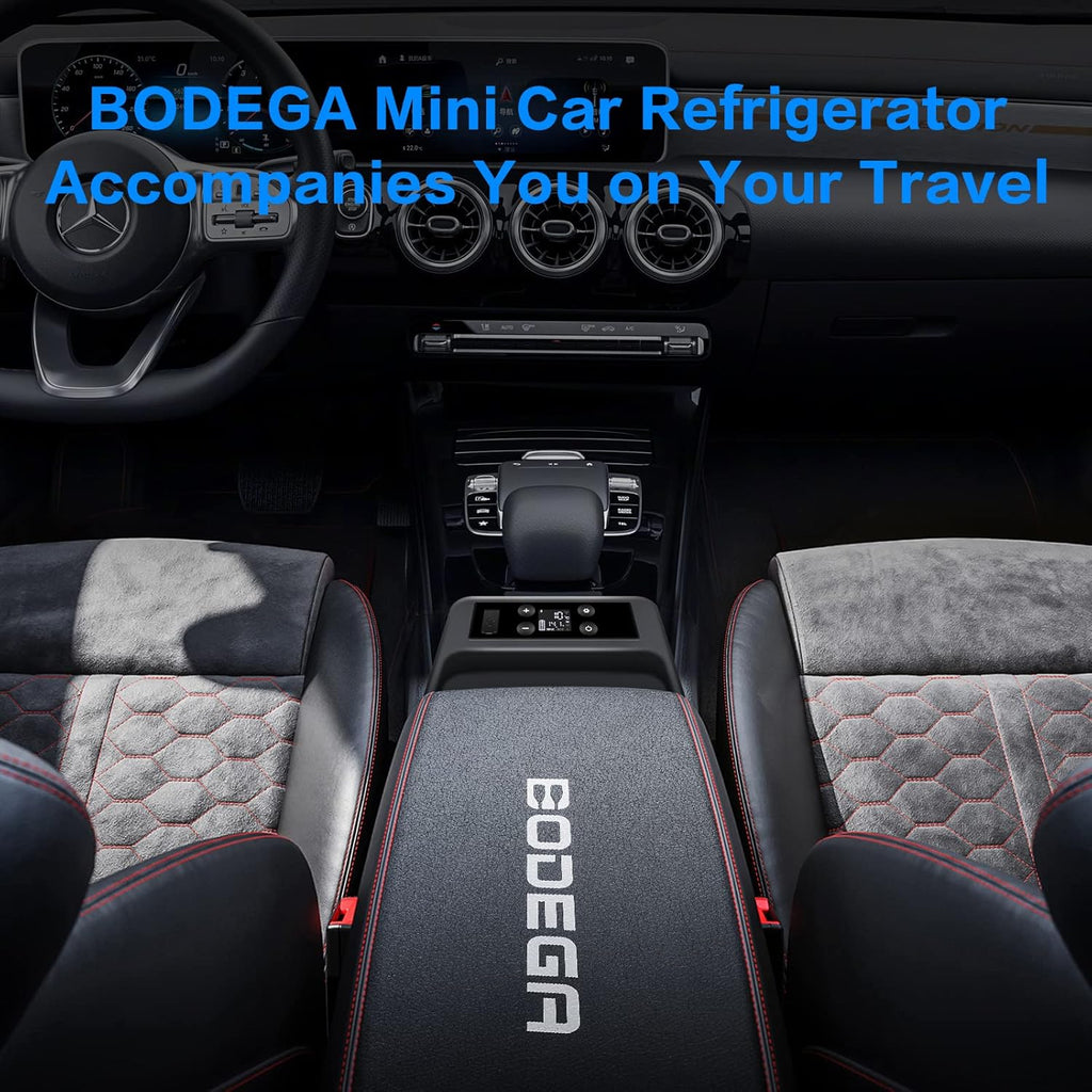 12 Volt Portable Car Refrigerator Freezer, 9 Quart R476
