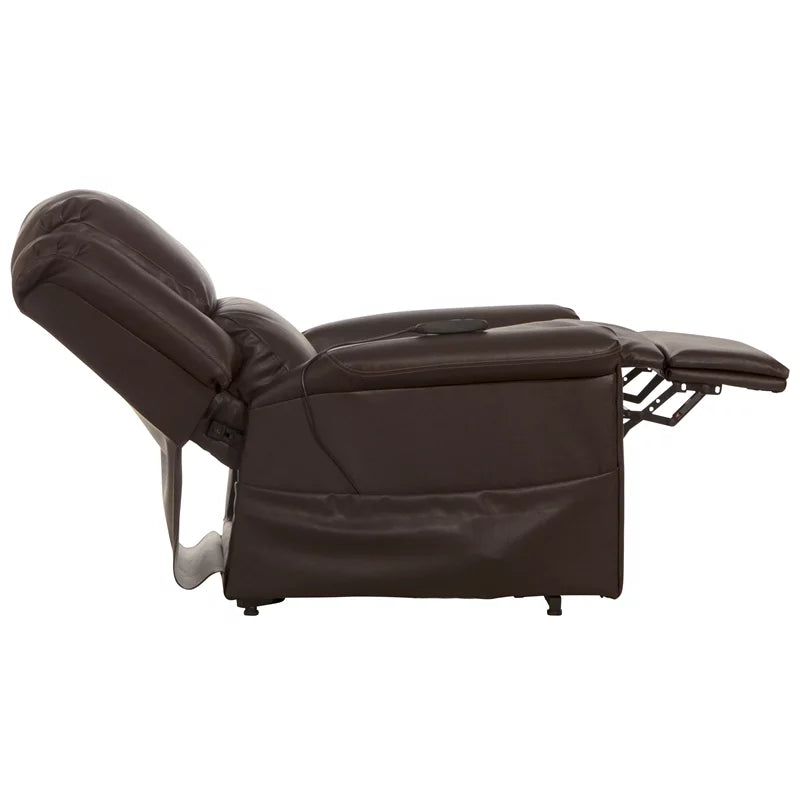 Brown PU Power Lift Recliner S8338