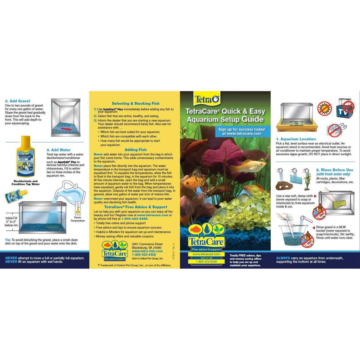 55-Gallon Starter Aquarium with Net K7525