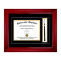 Single Diploma Frame with Tassel and Double Matting P66316