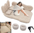 Beige Inflatable Car Air Mattress Y721634