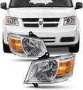 Clear Headlights Head Lamps Left + Right Side Replacement Pair K557