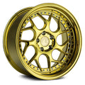 Gold Vacuum with Chrome Rivets U77249