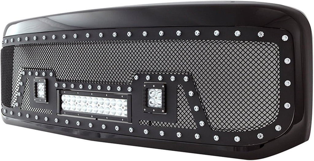 Black Mesh Packaged Grille V559