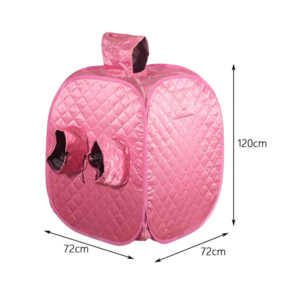 Sauna Room Tent with Hood Double Zipper Folding H695080