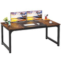 63 Inch White Computer Office Desk Y205053
