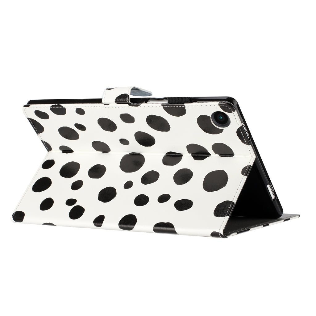 White PU Leather Tablet Case for Samsung Galaxy Tab A8 10.5 P371