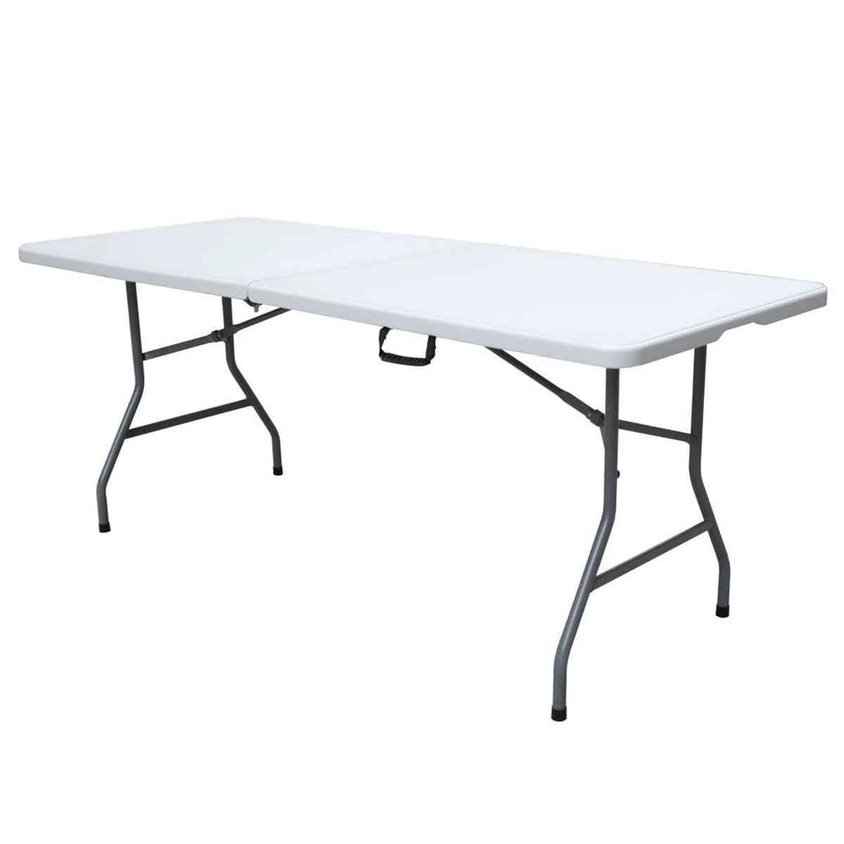 6' Folding Banquet Table & Folding Chairs (4 Pack) X6313