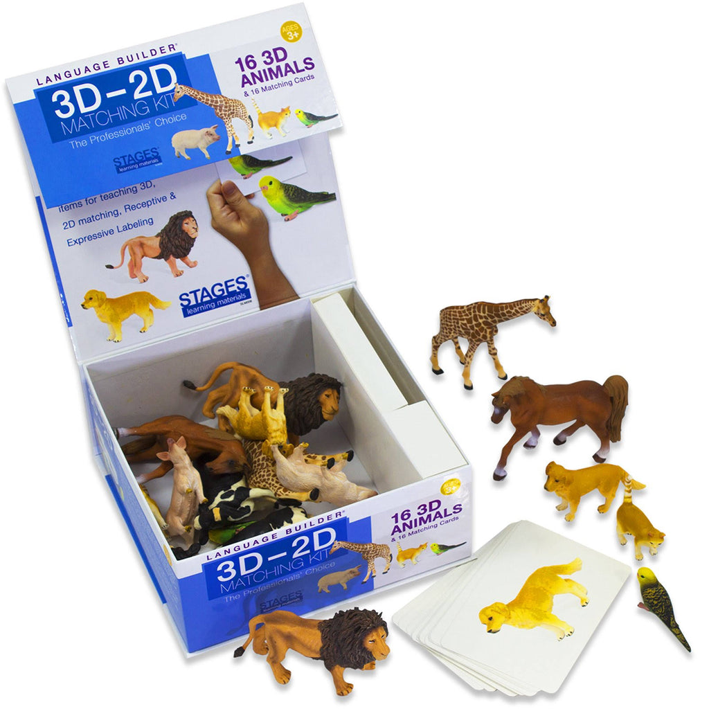 3D 2D Match Kit Animals W53127