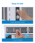 5000 BTU Window Air Conditioner with Reusable Filter P982386
