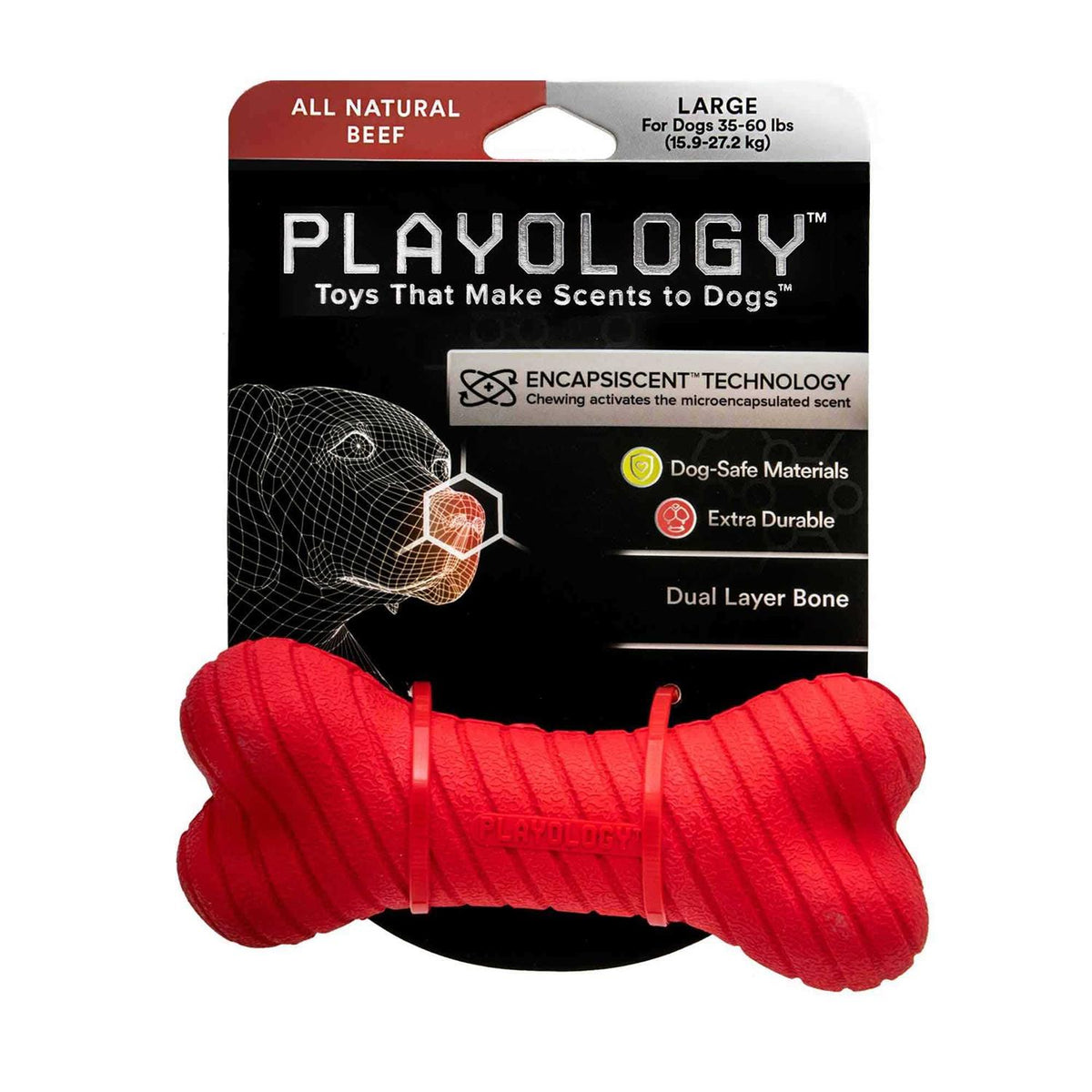 Dual Layer Bone Dog Toy F8409