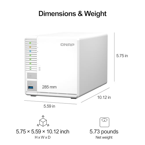 4 Bay Desktop NAS with Intel Celeron Quad-core Processor and Dual 2.5GbE M592614