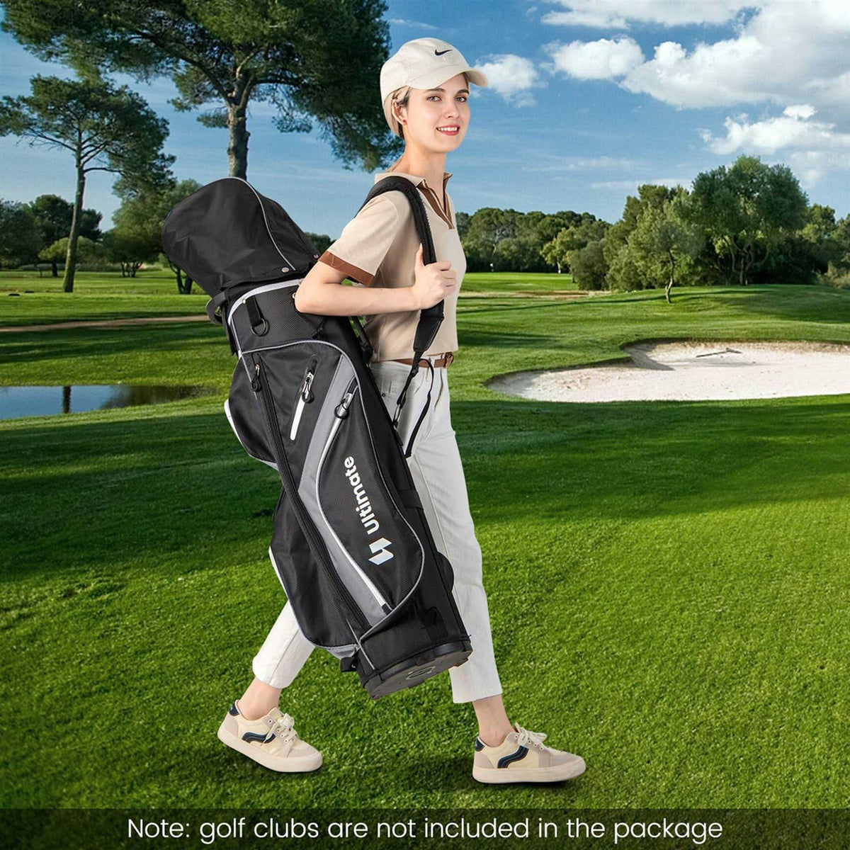 14-Way Top Dividers Golf Cart Bag F7456