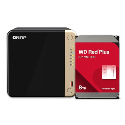 4 Bay Desktop NAS with Intel Celeron Quad-core Processor and Dual 2.5GbE M592614