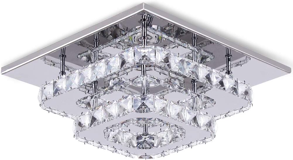 LED Crystal Flush Mount Ceiling Light P706