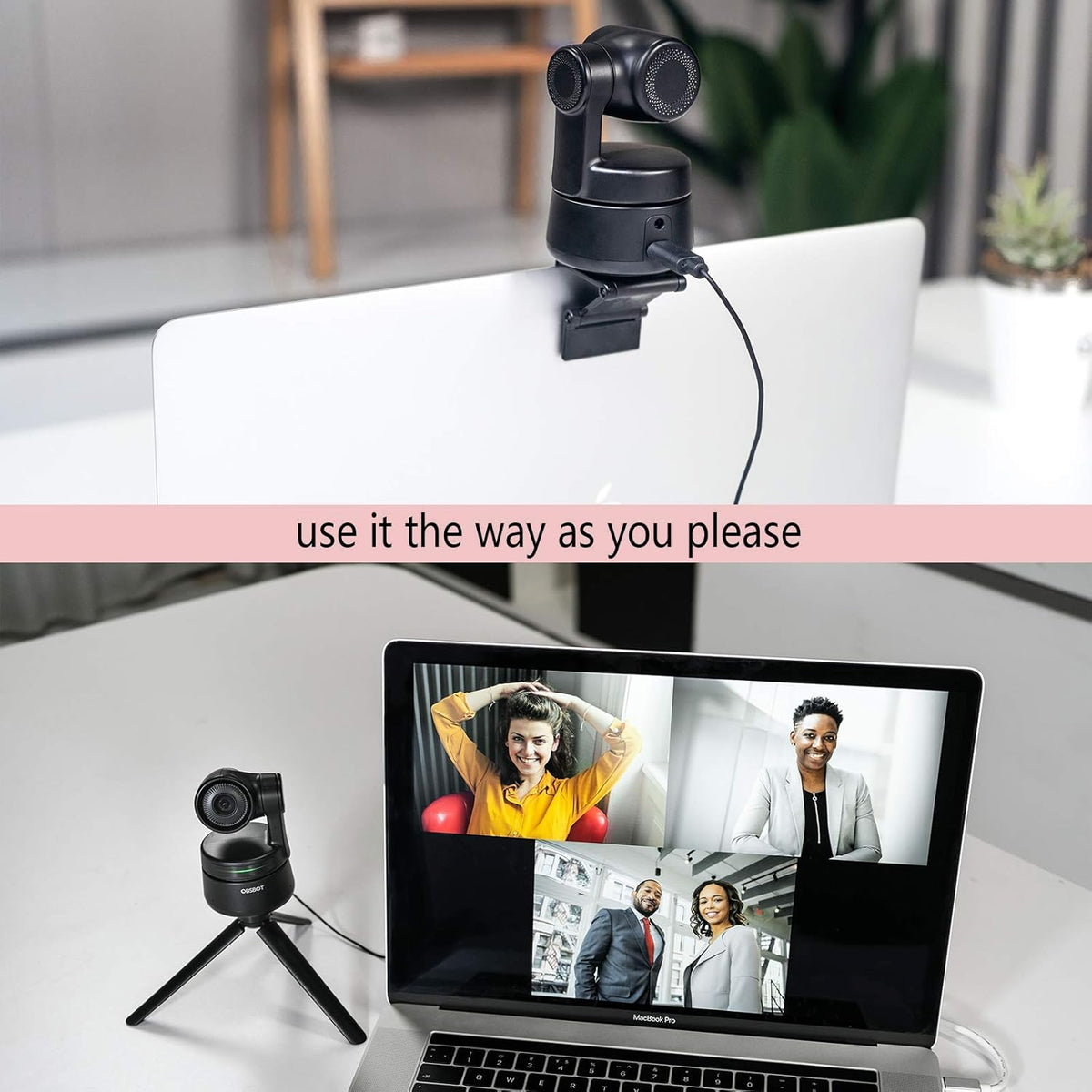 1080P Webcam with Microphone K372