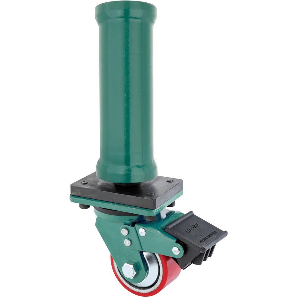 Support Leg with Swivel Caster & Brake O376929