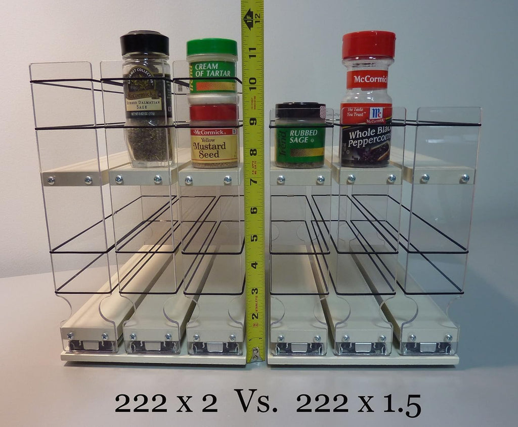 Spice Rack with 2 Drawers K104