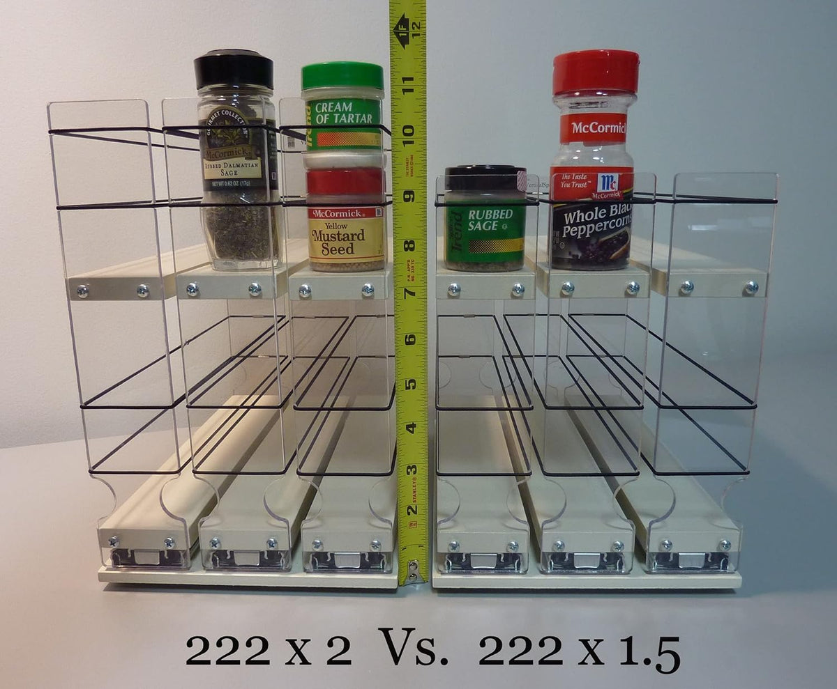 Spice Rack with 2 Drawers K104