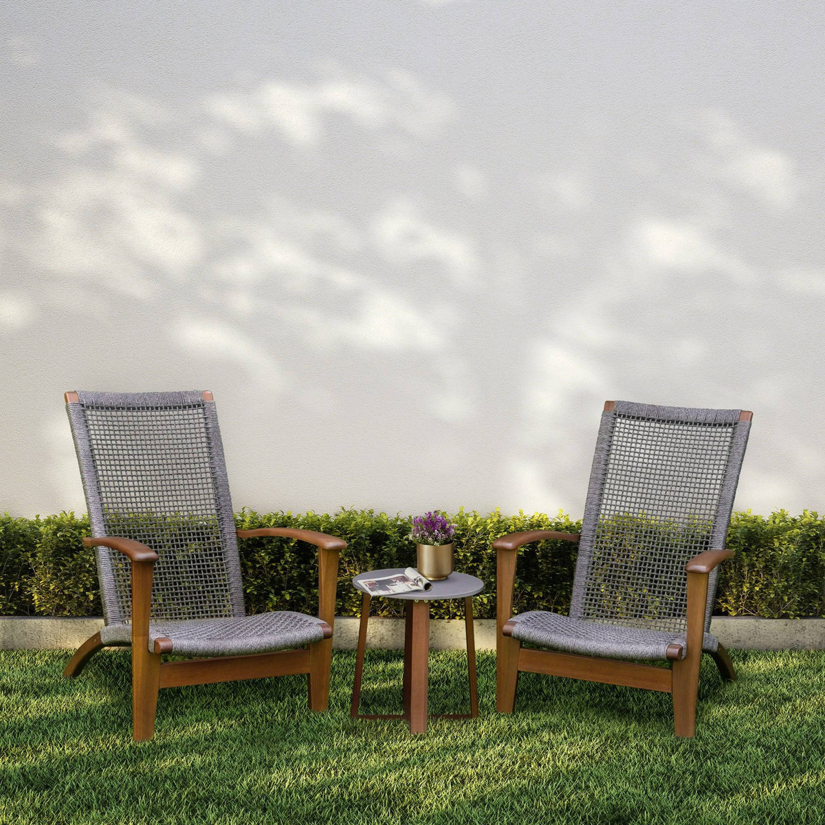 Eucalyptus Solid Wood Chair with Arms W506